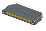 NMCS-2S5-091-PTRJ - Nano-D Connector Saver, 91 contacts, titanium body material, and plug with threaded holes and receptacle with turning jackscrew hardware.