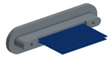 NMRP-224-065-261-THAA - Nano-miniature D-shaped rear panel mount I/O connector with fluorosilicone o-ring, 2 rows with 36617 contacts, and threaded holes for attachment hardware. (Receptacle)