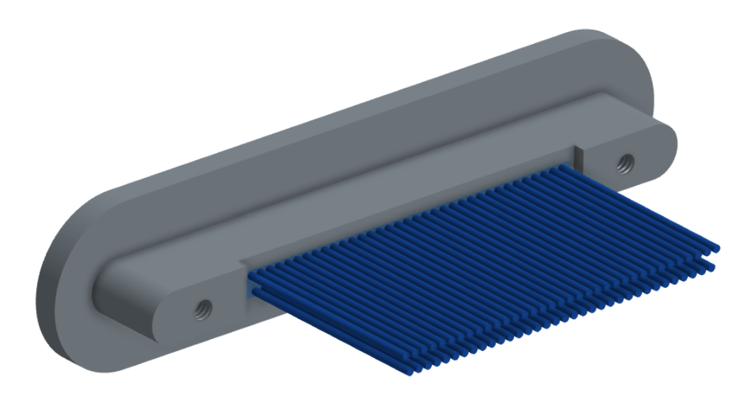 NMRP-224-069-261-THAA - Nano-miniature D-shaped rear panel mount I/O connector with fluorosilicone o-ring, 2 rows with 36617 contacts, and threaded holes for attachment hardware. (Receptacle)