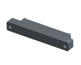 NMSH-215-051-125-TH00 - Nano-D Shorting Connector, 51 contacts, titanium body material, and threaded holes for attachment hardware. (Plug)