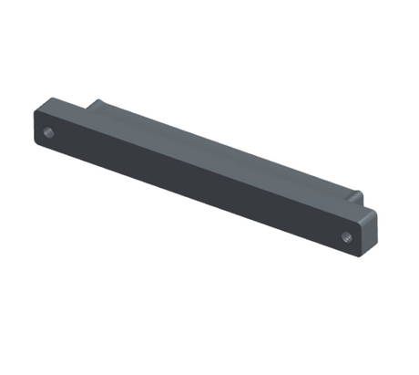 NMSH-213-091-128-TH00 - Nano-D Shorting Connector, 91 contacts, electrodeposited cadmium (not rohs compliant) body material, and threaded holes for attachment hardware. (Plug)