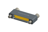 NMSH-2L5-031-225-JC00 - Nano-D Shorting Connector, 31 contacts, titanium body material, and turning jackscrew attachment hardware (Receptacle).