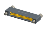 NMSH-2L5-051-225-JC00 - Nano-D Shorting Connector, 51 contacts, titanium body material, and turning jackscrew attachment hardware (Receptacle).