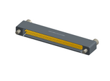 NMSH-2L5-085-228-JC00 - Nano-D Shorting Connector, 85 contacts, titanium body material, and turning jackscrew attachment hardware (Receptacle).