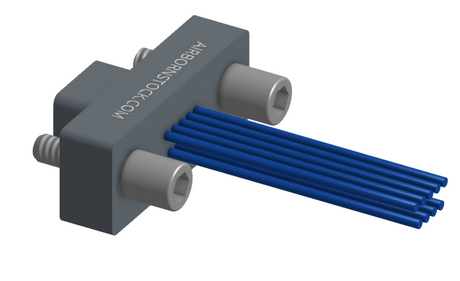 NMSP-215-009-161-JCAA - Splashproof Nano-miniature D-shaped I/O connector, 2 rows with 9 contacts, and turning jackscrew attachment hardware. (Plug)
