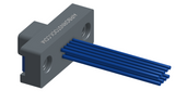 NMSP-213-009-161-JCAA - Splashproof Nano-miniature D-shaped I/O connector, 2 rows with 9 contacts, and turning jackscrew attachment hardware. (Plug)