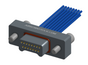 NMSP-214-015-161-JCAA - Splashproof Nano-miniature D-shaped I/O connector, 2 rows with 15 contacts, and turning jackscrew attachment hardware. (Plug)