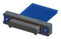 NMSP-213-037-161-JCAA - Splashproof Nano-miniature D-shaped I/O connector, 2 rows with 37 contacts, and turning jackscrew attachment hardware. (Plug)