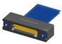 NMSP-223-031-261-THAA - Splashproof Nano-miniature D-shaped I/O connector, 2 rows with 31 contacts, and threaded holes for attachment hardware. (Receptacle)